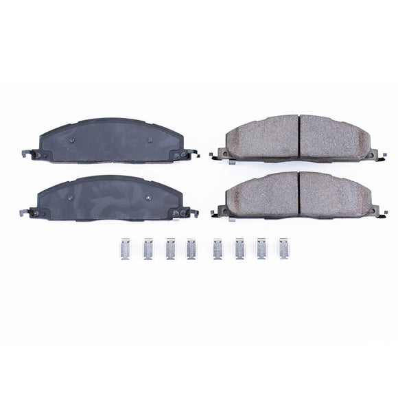 PowerStop Z17 Evolution Ceramic Brake Pads With Hardware