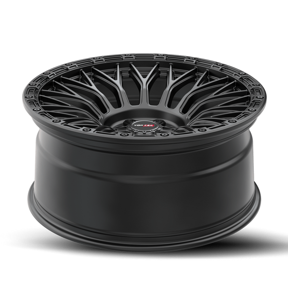 20x9 Vortek VRT-607 Spero Matte Black 5x127 ET12 CB78.1 Wheel Rim