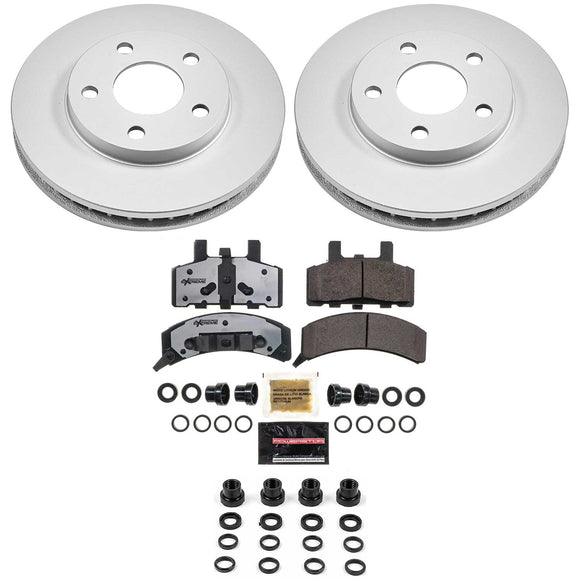 Z36 Truck & Tow Premium Carbon-Fiber Ceramic Brake Pad and Fully Coated Rotor Ki