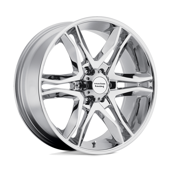 18x8.5 American Racing Mainline Chrome Wheel/Rim 6x139.7 18-8.5 6-139.7