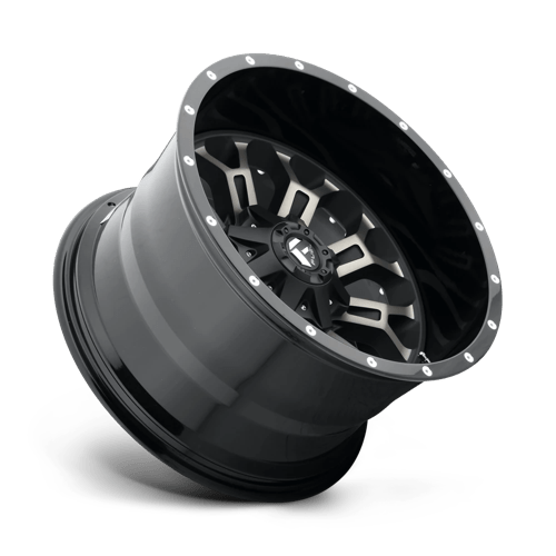 18x9 Fuel Off-Road D561 Crush Gloss Machined Dark Tint 5x114.3 ET-12 Wheel
