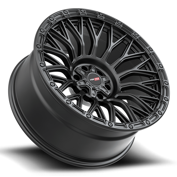 20x9 Vortek VRT-607 Spero Matte Black 5x127 ET12 CB78.1 Wheel Rim