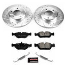 PowerStop Z23 Daily Driver Carbon-Fiber Ceramic Brake Pad and Drilled & Slotted