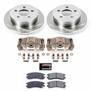PowerStop OE Stock Replacement Low-Dust Ceramic Brake Pad, Rotor and Caliper Kit