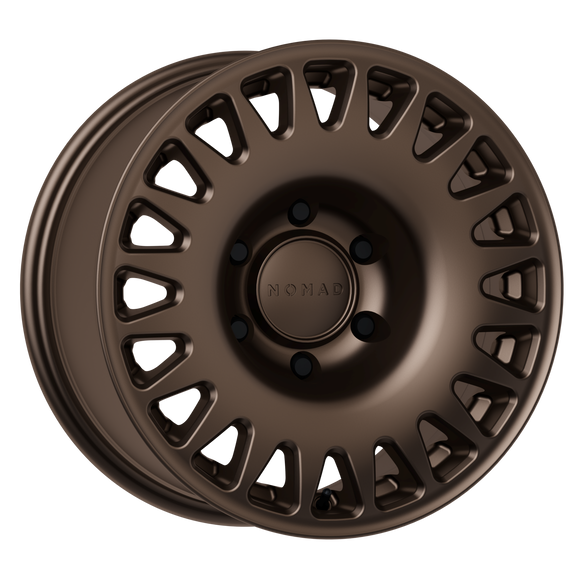 17x8.5 Nomad N503CO Sahara Matte Copperhead 6x120 ET0 CB67.1 Wheel