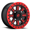 15X7 Fuel UTV D911 Hardline Beadlock Gloss Black-RTTC 4X156 ET38 wheel/rim