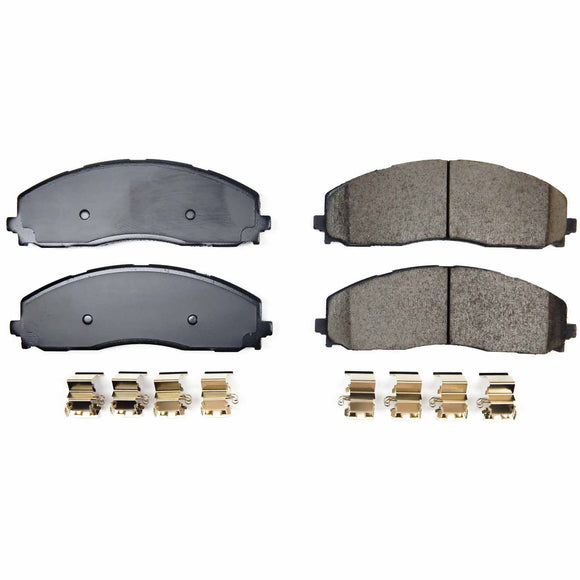 PowerStop Z17 Evolution Ceramic Brake Pads With Hardware