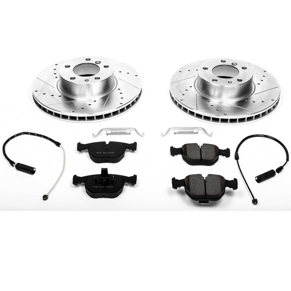 PowerStop Z23 Daily Driver Carbon-Fiber Ceramic Brake Pad and Drilled & Slotted