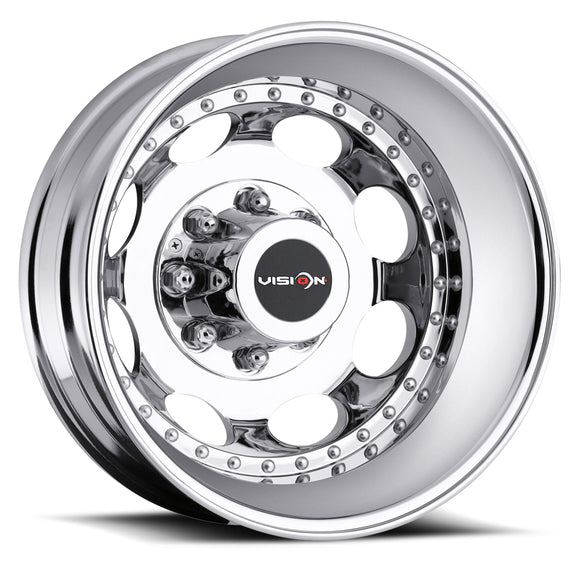 16x5.5 Vision 181Z Hauler Chrome 6x205 ET-126.05 Wheel Rim