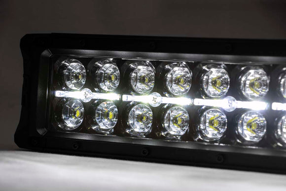 Rough Country Black Series LED Light 30" Dual Row For White DRL