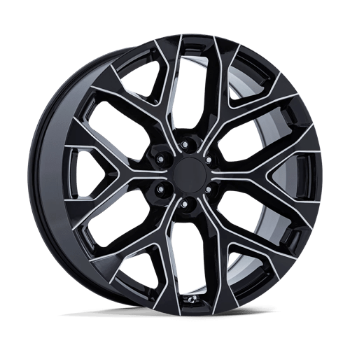 22X9 Performance Replicas PR177 Black 6X139.7 6X5.5 ET24 Wheel Rim