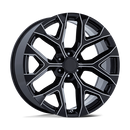 22X9 Performance Replicas PR177 Black 6X139.7 6X5.5 ET24 Wheel Rim