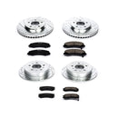 PowerStop Z23 Daily Driver Carbon-Fiber Ceramic Brake Pad and Drilled & Slotted