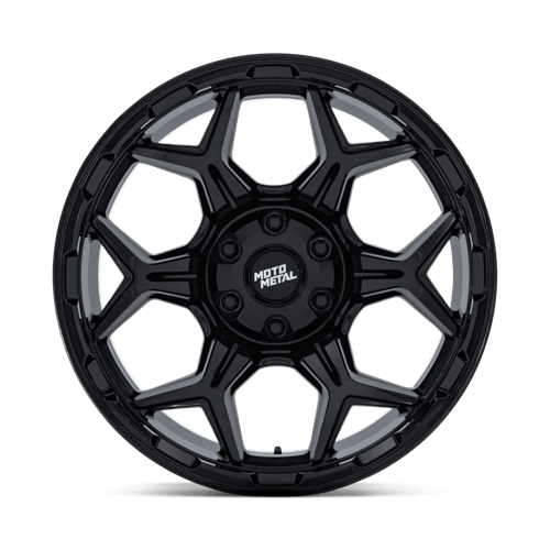 17x8.5 Moto Metal MO815 Dux Gloss Black 6x135 ET12 CB106.1 Wheel Rim