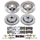 PowerStop Z26 Street Performance Ceramic Brake Pad and Drilled & Slotted Rotor K