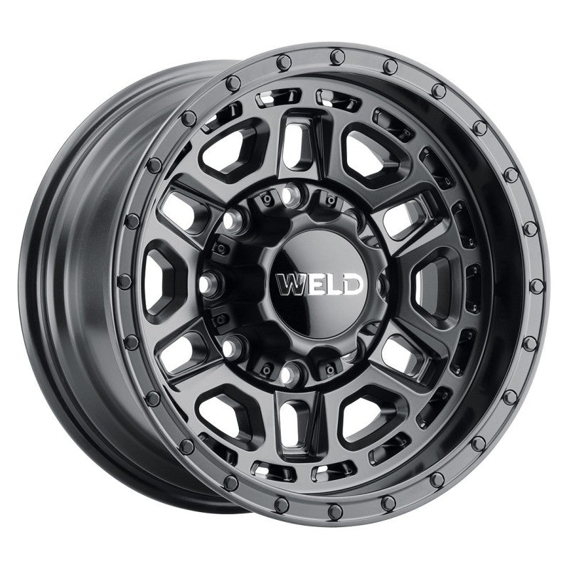 20x9 WELD Off-Road Crux Satin Black 6x135 6x139.7 6x5.5 ET0 Wheel Rim