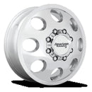 16X6 American Racing AR204 BAJA DUALLY POLISHED 8X170 ET111 wheel/rim