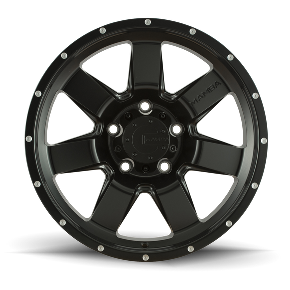 18x9 Mamba M14 Wheel/Rim 6x139.7 18x9 6-139.7 18-9 Black ET-12