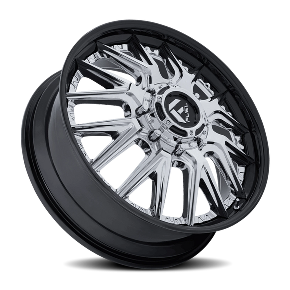 24x8.25 Fuel Off-Road Catalyst Dually Chrome Wheel 8x210 ET105 CB154.3