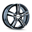 16X7 Touren TR62 Black-Machined Wheel/Rim 5x100 ET40 3262-6703B