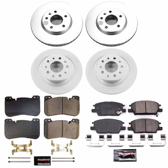 Z23 Daily Driver Premium Carbon-Fiber Ceramic Brake Pad and Fully Coated Rotor K
