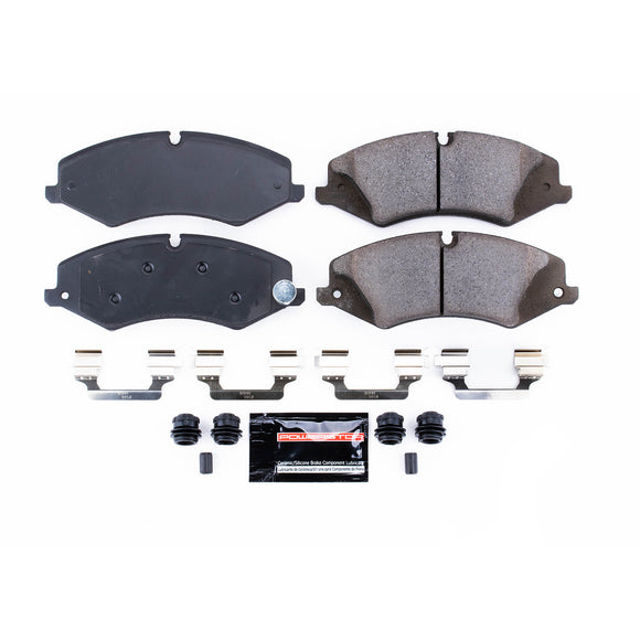 PowerStop Z23 Evolution Sport Carbon-Fiber Brake Pads With Hardware