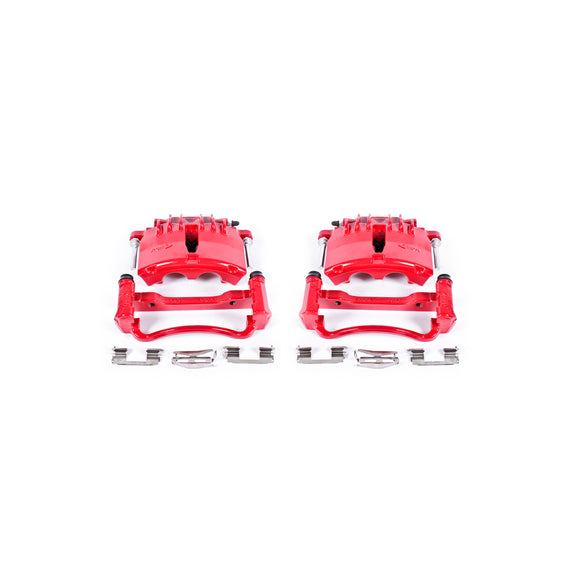 Front PowerStop Caliper Set For Ford Mustang