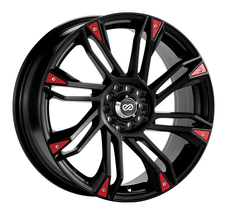 17x7 Enkei GW8 Black Wheel/Rim 4x100 4-100 17-7 ET42