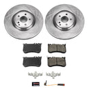 PowerStop OE Stock Replacement Low-Dust Ceramic Brake Pad and Rotor Kit