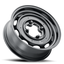 15x5.5 Mobelwagen 430B Interceptor Satin Black 4x130 ET20 CB85.85 Wheel
