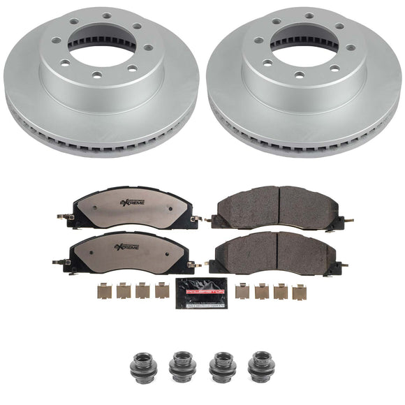 Z36 Truck & Tow Premium Carbon-Fiber Ceramic Brake Pad and Fully Coated Rotor Ki