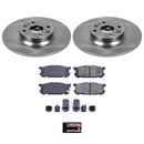 PowerStop OE Stock Replacement Low-Dust Ceramic Brake Pad and Rotor Kit