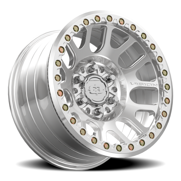 17X9 Vision 111 Nemesis Polished Wheel 6x139.7 6x5.5 ET-12 CB108