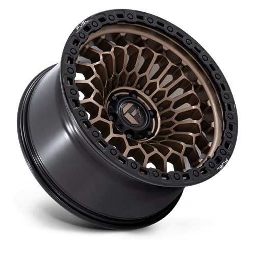 20x9 Fuel Off-Road FC870 Sinister Matte Bronze Matte Black Lip 6x139.7 ET1 Wheel