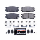 PowerStop Z23 Evolution Sport Carbon-Fiber Brake Pads With Hardware