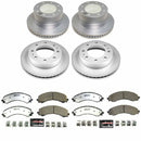Z36 Truck & Tow Premium Carbon-Fiber Ceramic Brake Pad and Fully Coated Rotor Ki