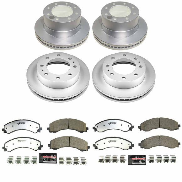 Z36 Truck & Tow Premium Carbon-Fiber Ceramic Brake Pad and Fully Coated Rotor Ki