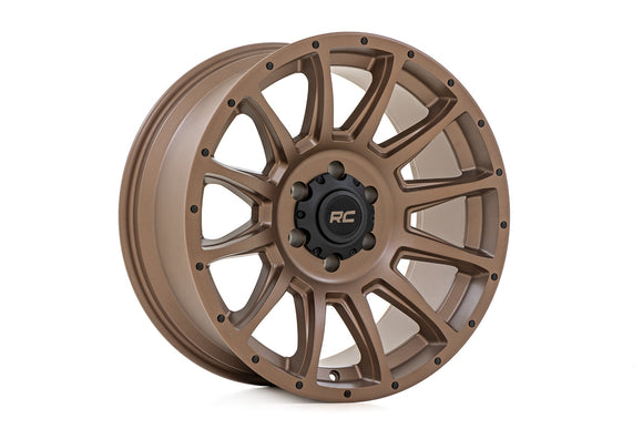 18x9 Rough Country 90 Series Bronze 6x135 ET-12 Wheel Rim