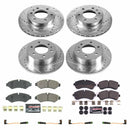 PowerStop Z23 Daily Driver Carbon-Fiber Ceramic Brake Pad and Drilled & Slotted