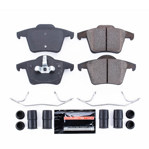 PowerStop Z23 Evolution Sport Carbon-Fiber Brake Pads With Hardware