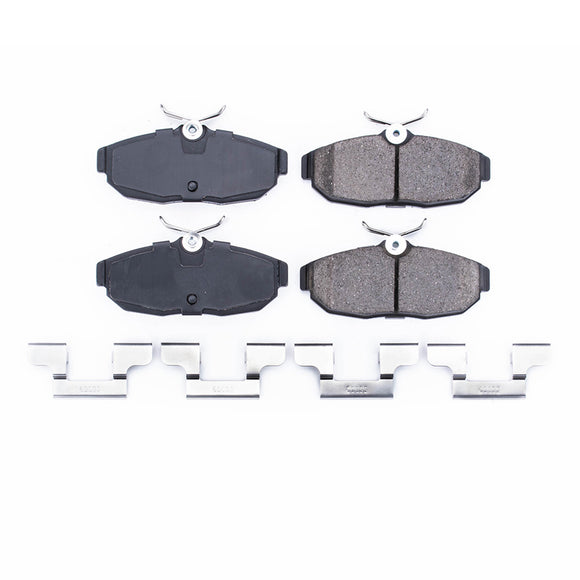 PowerStop Z17 Evolution Ceramic Brake Pads With Hardware