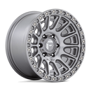 17x8.5 Fuel Off-Road D833 Cycle Platinum 5x120 ET34 CB65.07 Wheel Rim