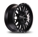 20x9 Mudder Trucker MT937 Sawtooth Black 6x135 6x139.7 6x5.5 ET18 Wheel-4