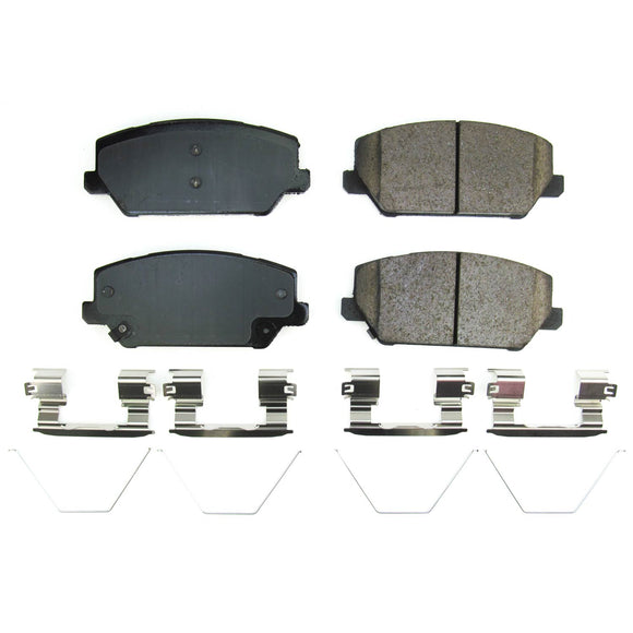 PowerStop Z17 Evolution Ceramic Brake Pads With Hardware