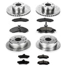 PowerStop Z23 Daily Driver Carbon-Fiber Ceramic Brake Pad and Drilled & Slotted