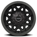 12x8 Vision 416 ATV Matte Black 4x136 ET-10.2 Wheel Rim