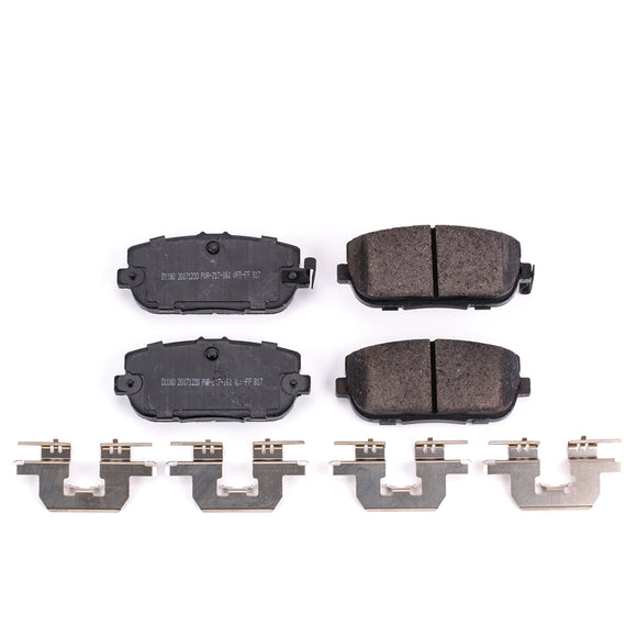 PowerStop Z17 Evolution Ceramic Brake Pads With Hardware