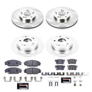PowerStop Track Day High-Performance Brake Pad and Rotor Kit