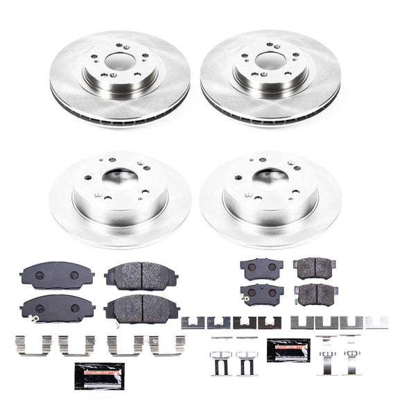 PowerStop Track Day High-Performance Brake Pad and Rotor Kit