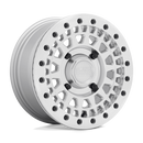 14X7 Black Rhino Powersports Parker UTV Beadlock Silver 4X156 ET51 Wheel-1